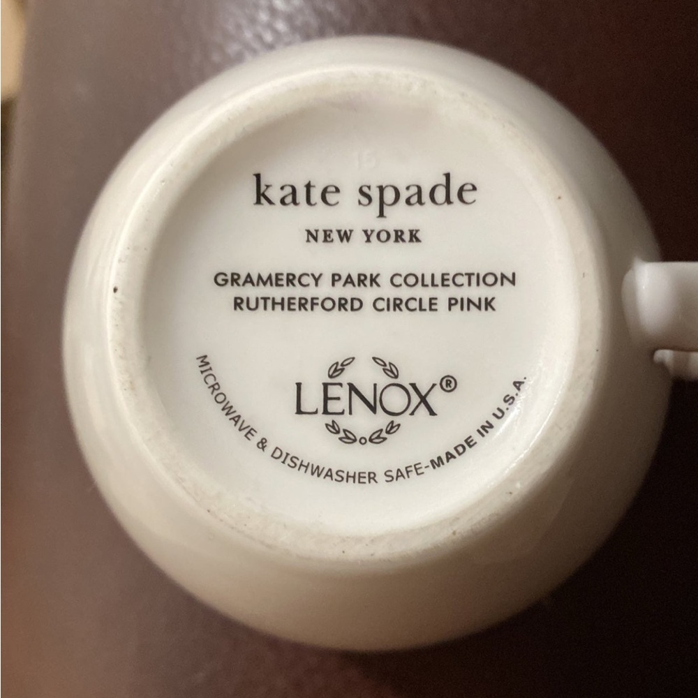 Kate Spade Rutherford Circle Pink Cup - Picture 2 of 2
